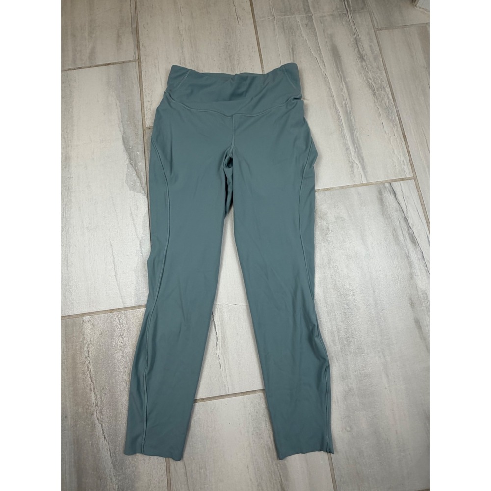 Lululemon Fast and Free High Rise Tight 25 Nulux Tidewater Teal W5DKHS Size 8